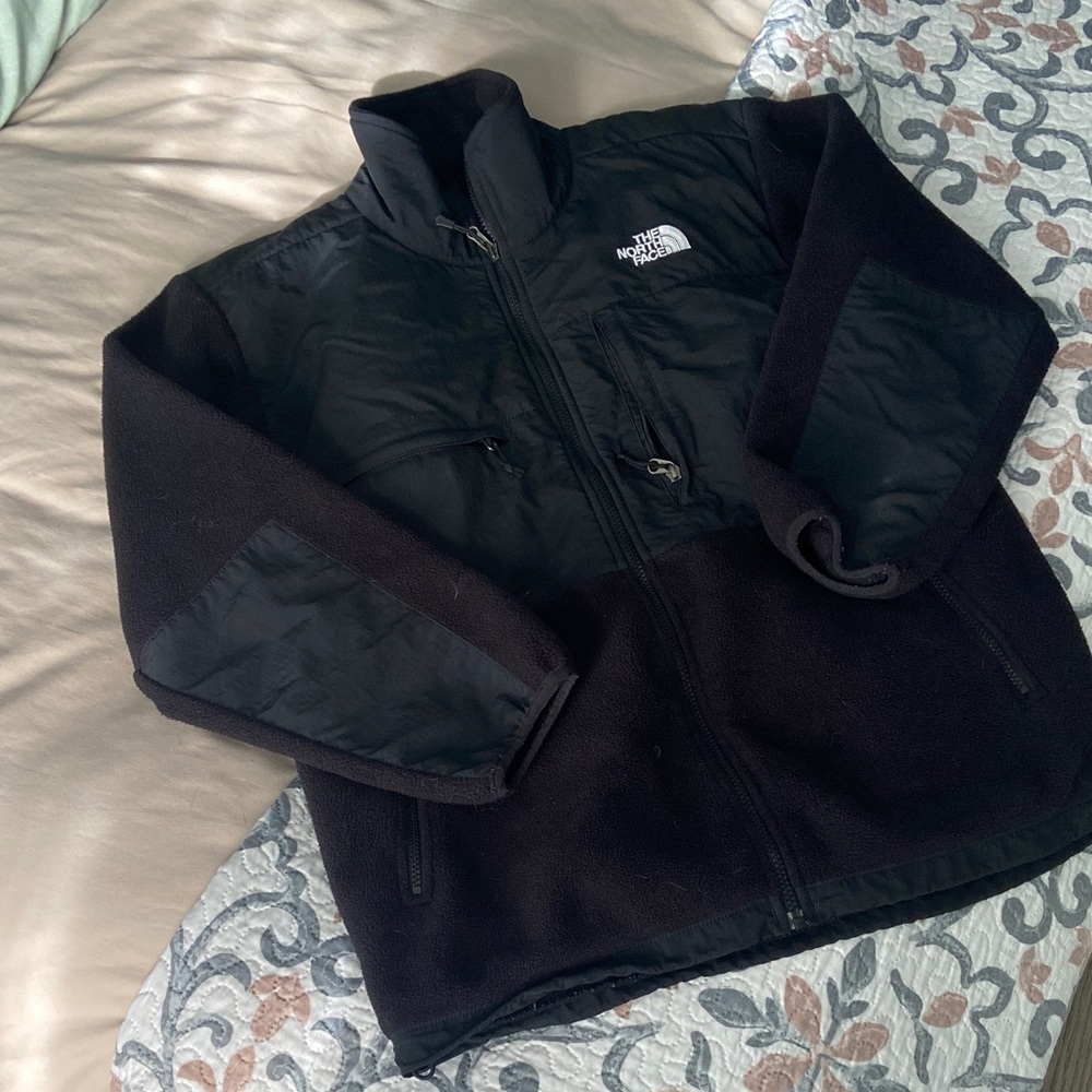 The North Face Black Hybrid Fleece Jacket